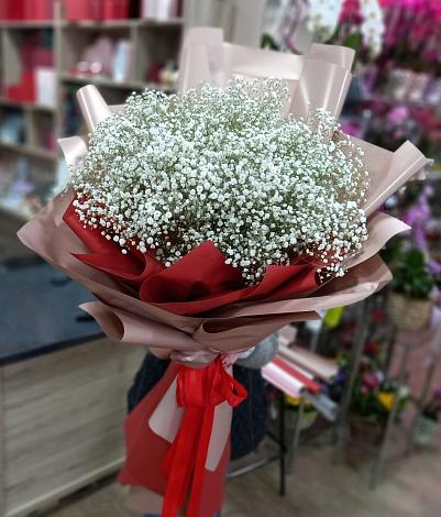 Букет цветов из: Гипсофила в Сямже