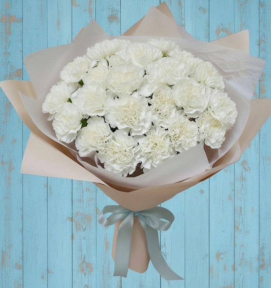 Букет цветов из: Гвоздики в Сямже