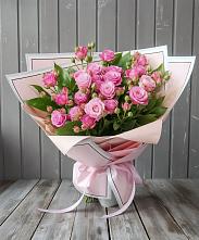 Букет Розовый кустик #REPLACE_PRED# Сямже