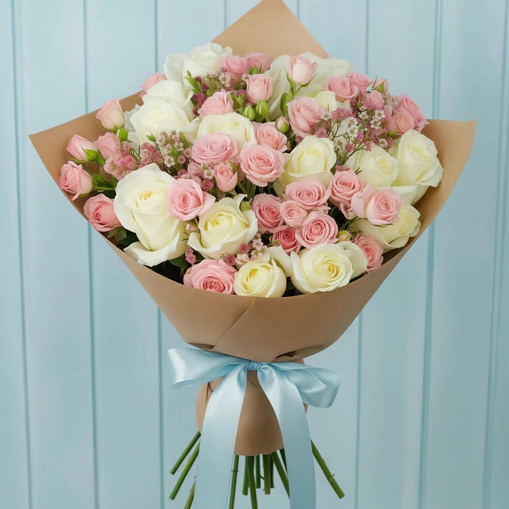 Букет цветов из: Розы в Сямже