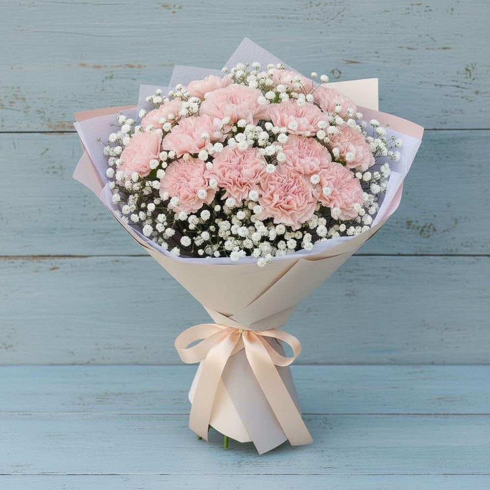 Букет цветов из: Гвоздики в Сямже