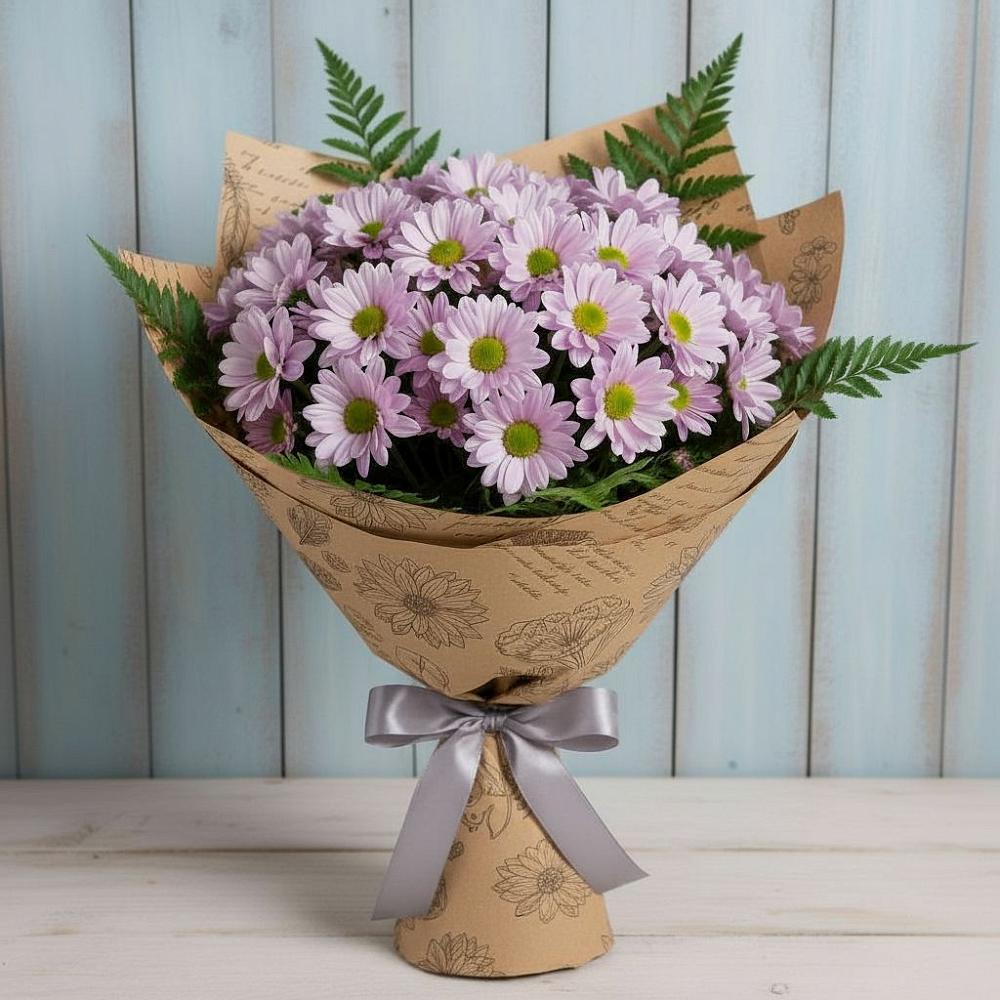 Букет цветов из: Хризантемы в Сямже