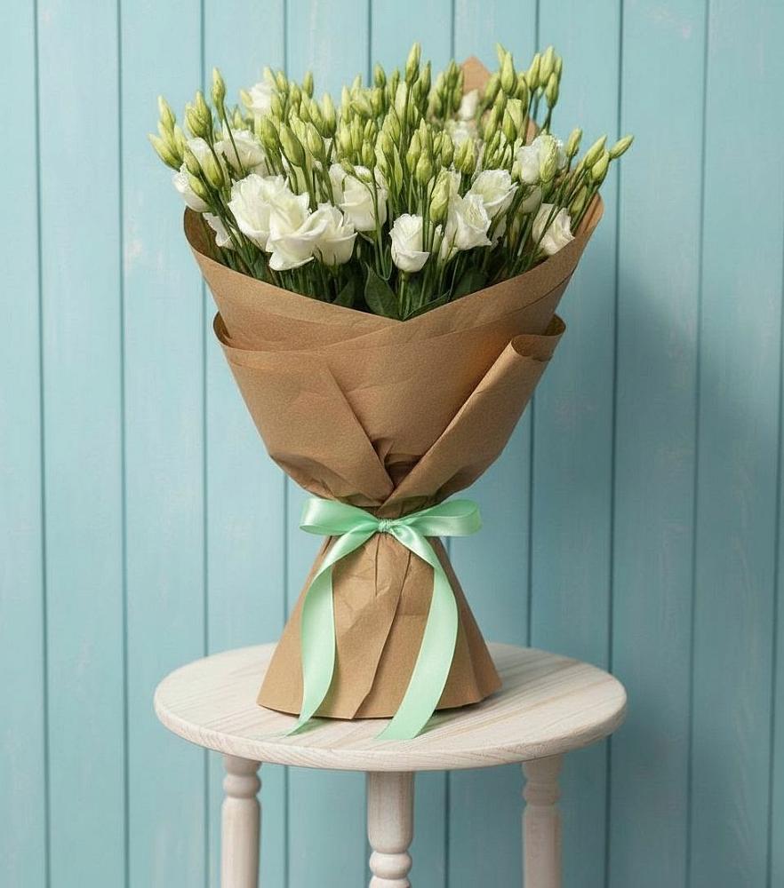 Букет цветов из: Лизиантусы в Сямже