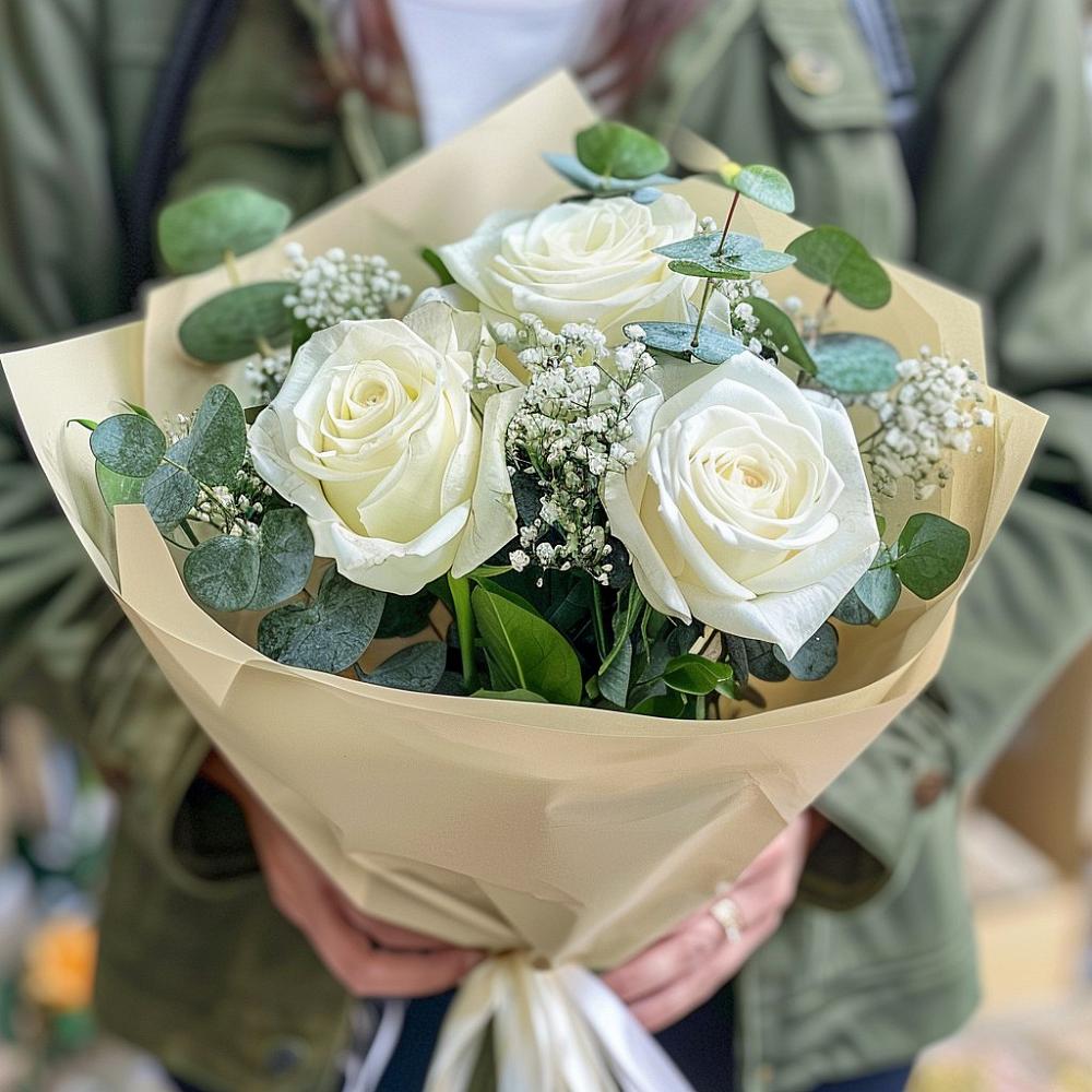 Букет цветов из: Розы в Сямже