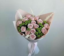 Букет цветов из:  Розы и Хризантемы в Сямже