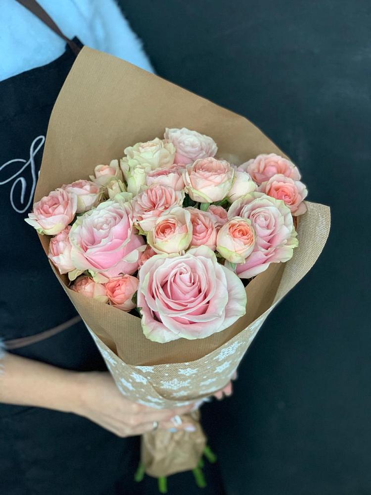 Букет цветов из: Хризантемы и Розы в Сямже