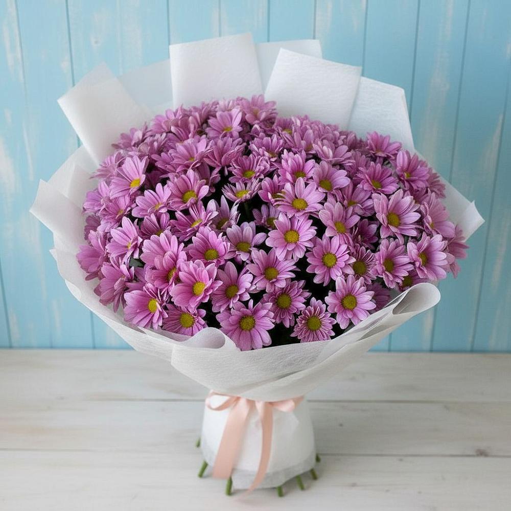 Букет цветов из: Хризантемы в Сямже