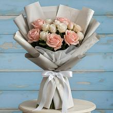 Букет цветов из:  Розы #REPLACE_PRED# Сямже