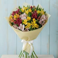 Букет цветов из:  Альстромерии в Сямже