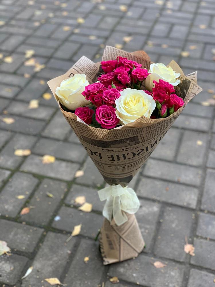 Букет цветов из: Розы в Сямже