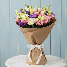 Букет цветов из:  Лизиантусы в Сямже