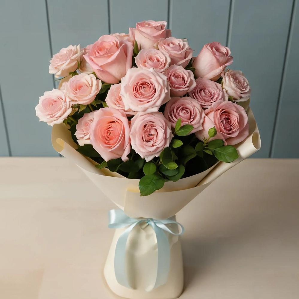 Букет Розовый шарм в Сямже